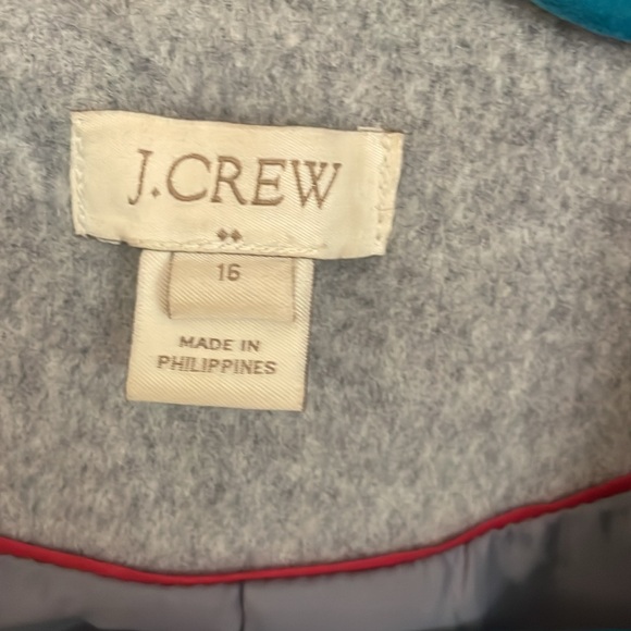 J Crew Coat - Sz 16 - Picture 2 of 2